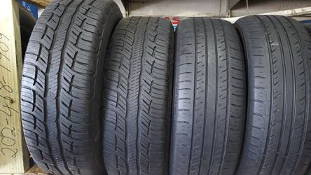 Four good set of slightly use tires for sale 205/65/16