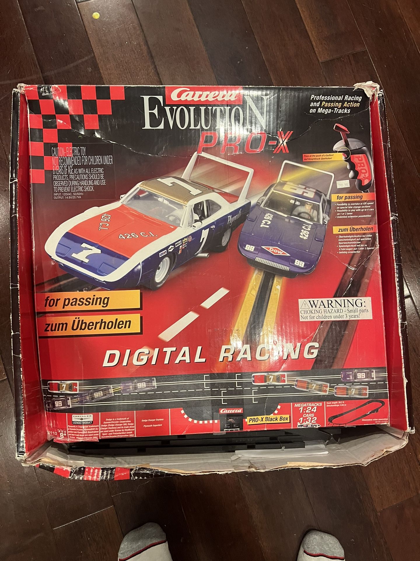 1/32 Carrera Evolution Pro-X Analog Racing Set/Digital Racing Set
