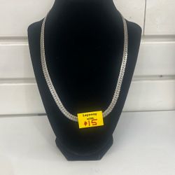 Silver Serpentine Necklace