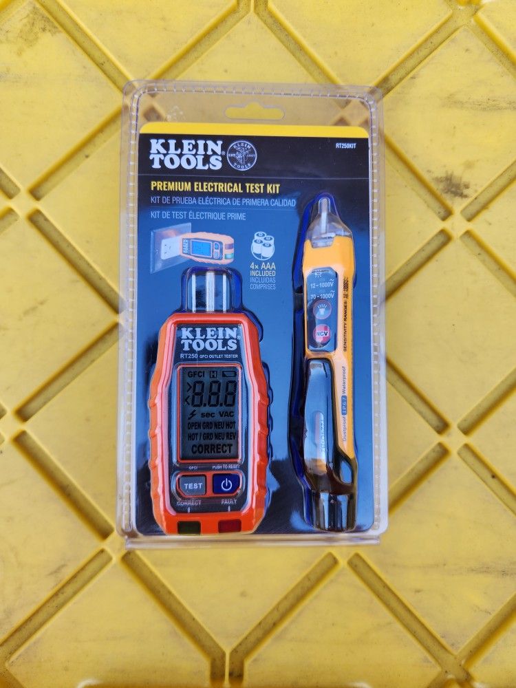 Klein Tools
Premium Non-Contact Voltage and GFCI Receptacle Electrical Test