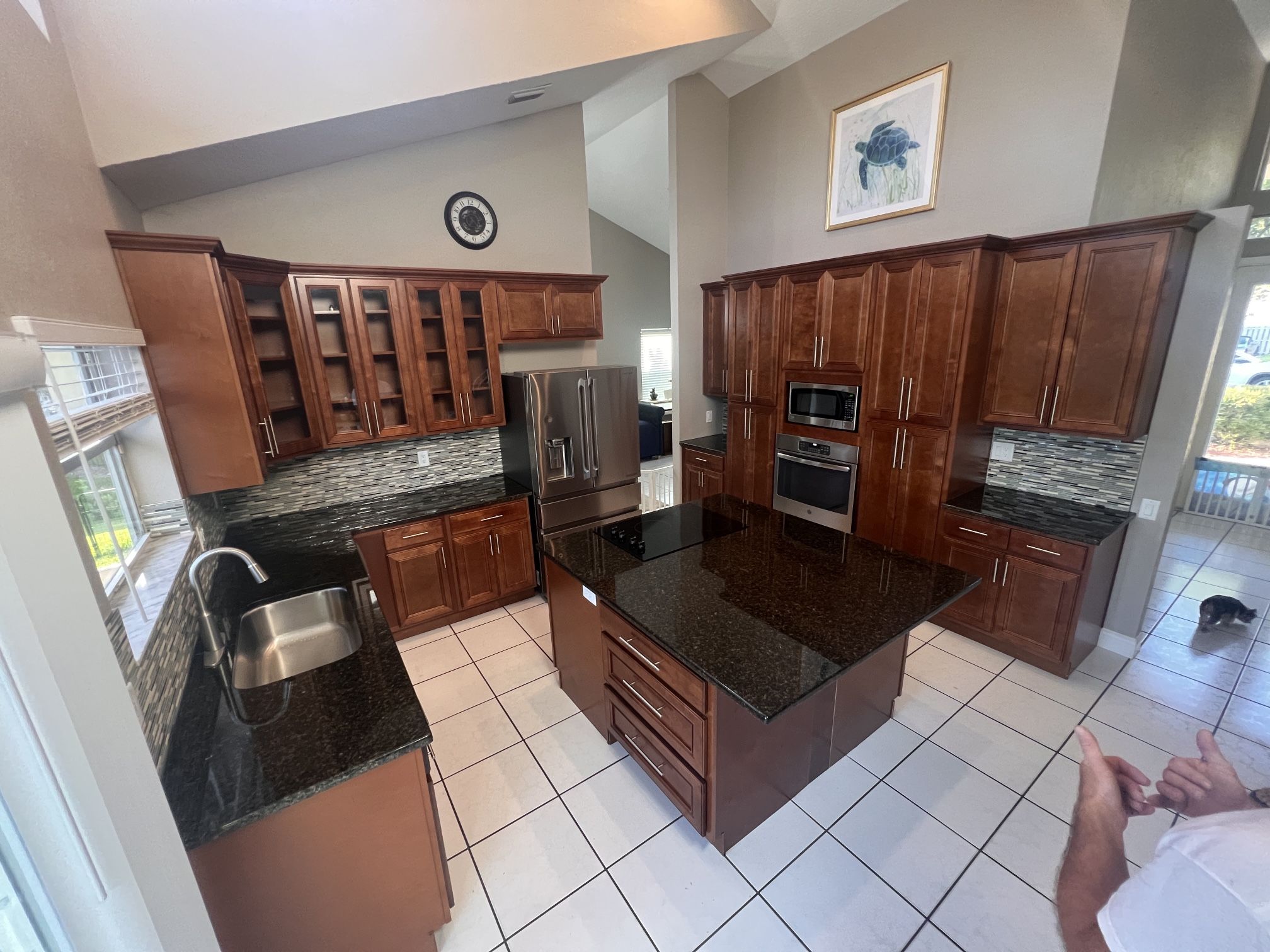 Kitchen cabinets
