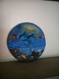Dolphin plaque