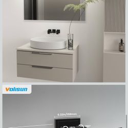 VOLISUN Modern Bathroom Vanity Light 39.4 inch