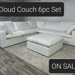 White Cloud Couch Modular Sectional Sofa 