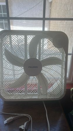 White box fan