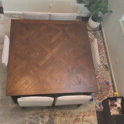 Living Space Dining Table 8 Person Capacity 