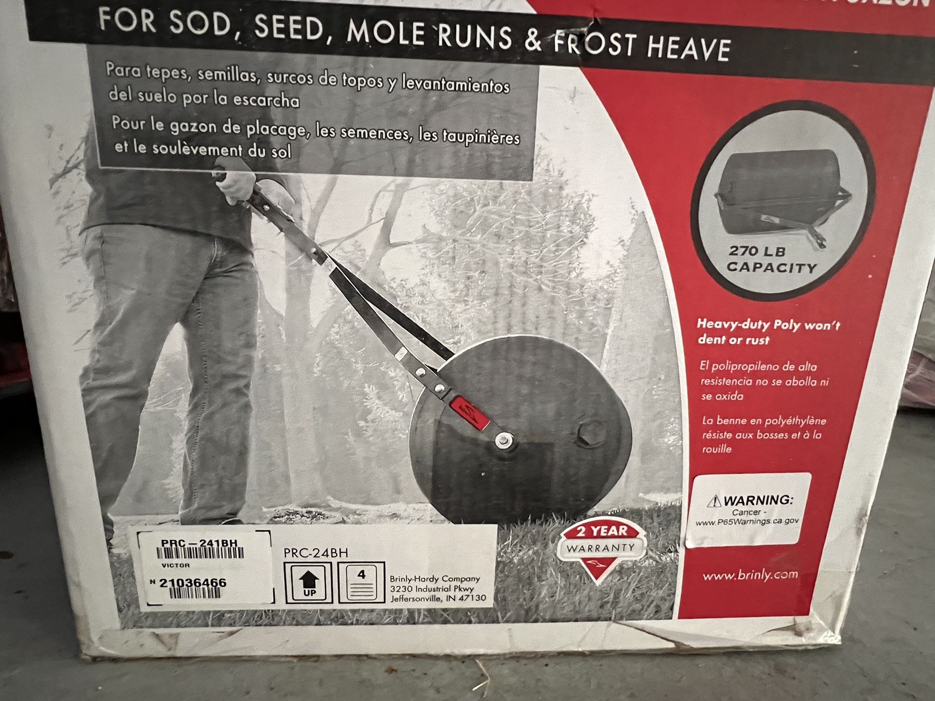 Brinly Lawn Roller