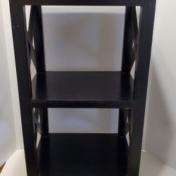 3 Tier X Style Storage Table.  