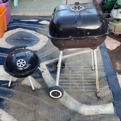Charcoal barbecue pits