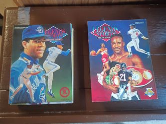 16 Legend Sports / Baseball Card Books