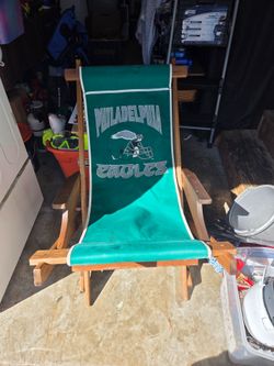 Philadelphia Eagles Wooden folding chair
