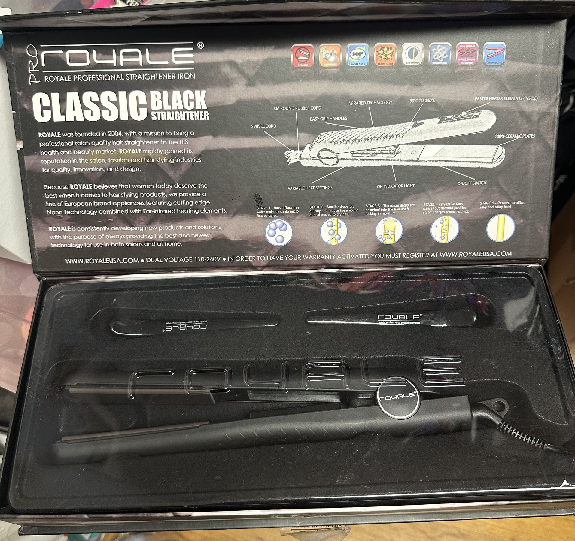 New Royale Hair Straightener