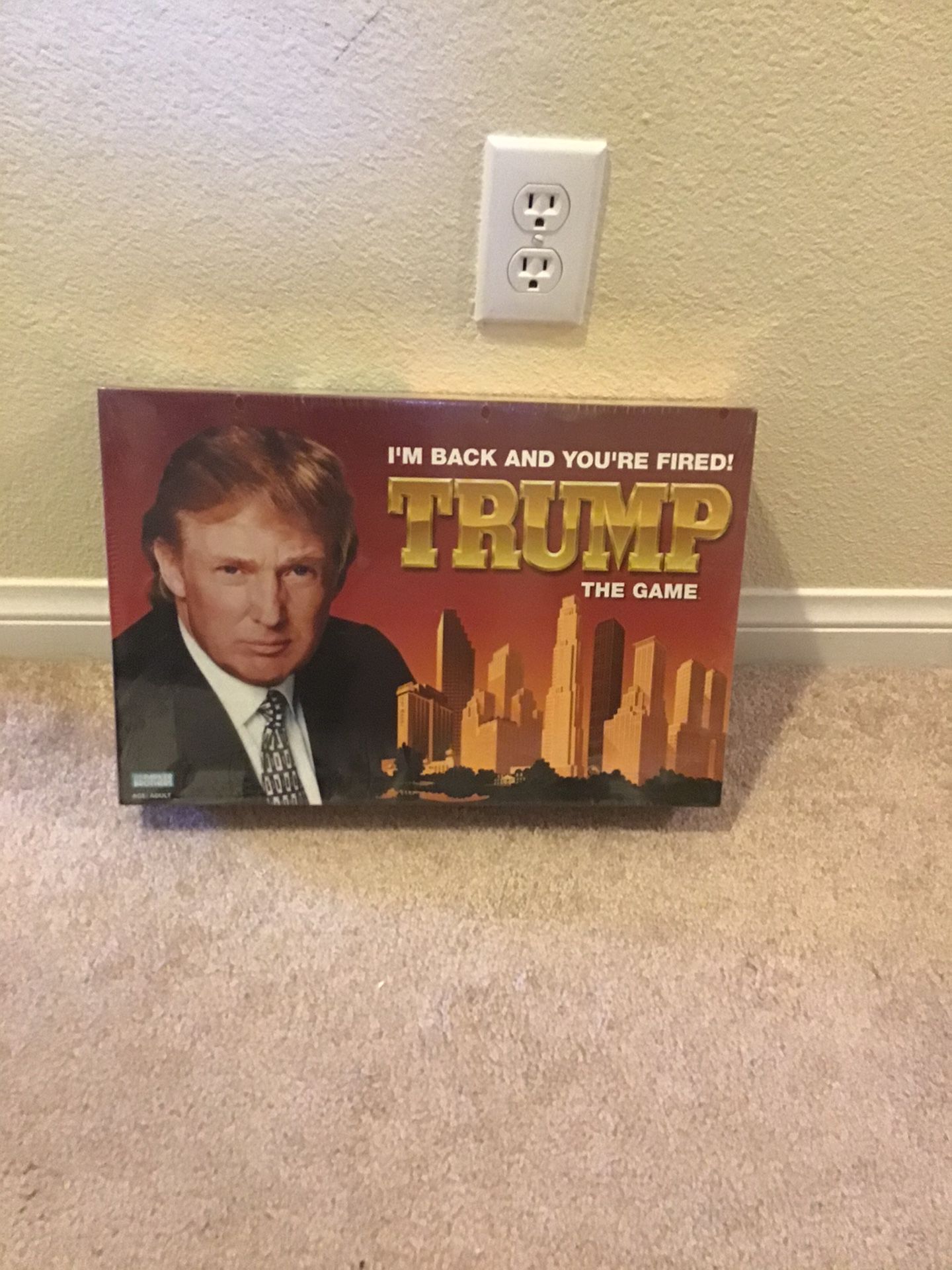 Vintage Donald Trump board game sealed new