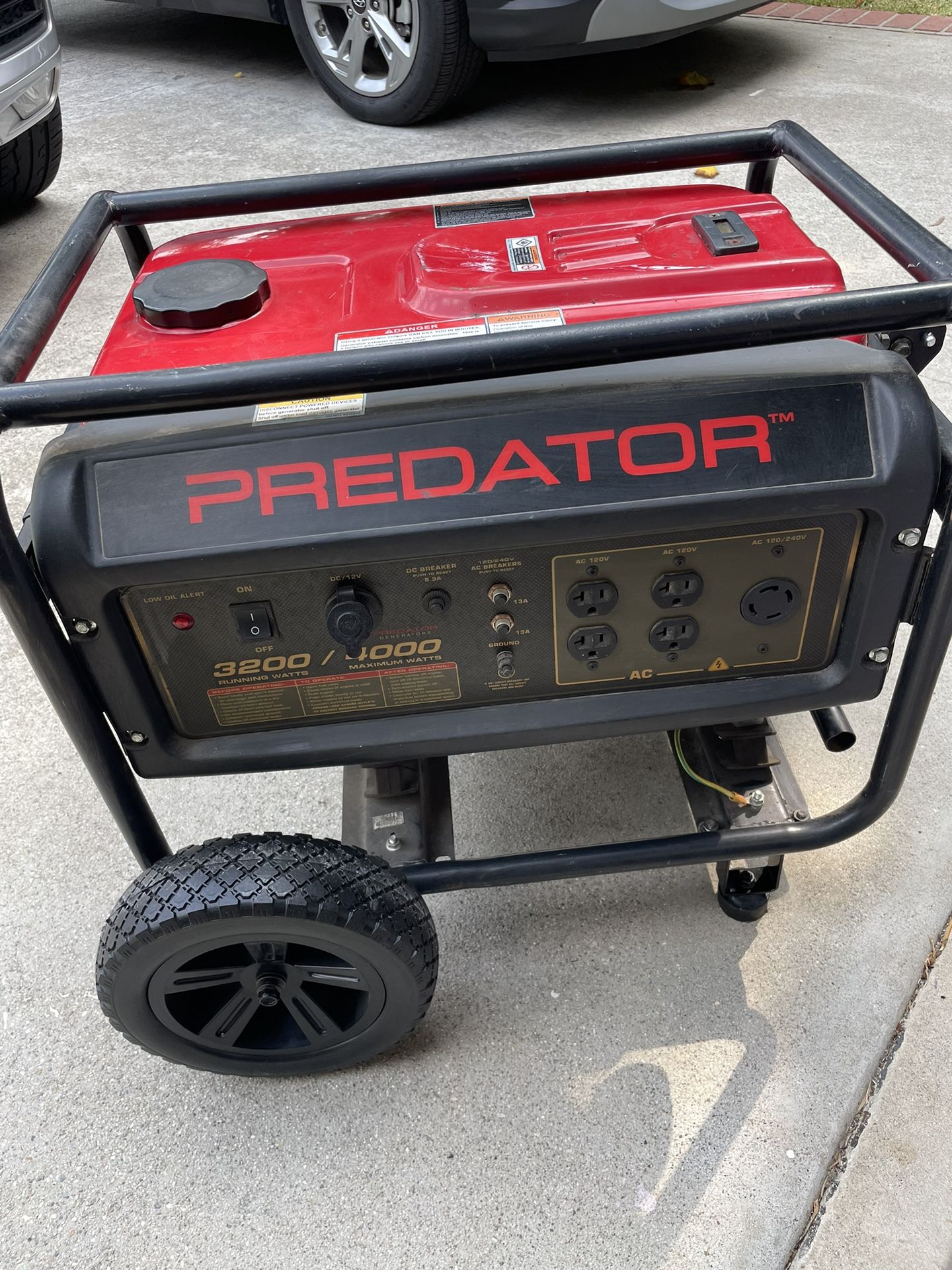 Predator 4000 Watt Generator