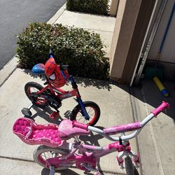 Two kids bicycle