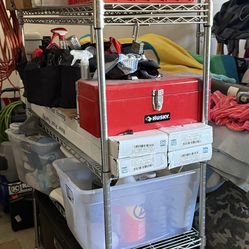 6 shelf wire rack, adjustable