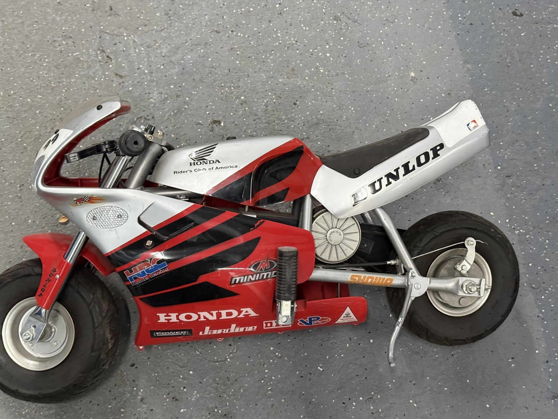 Mini moto Honda Electric Pocket bike RARE
