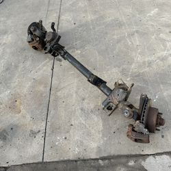 Jeep Cherokee Xj Front Axle Non 4x4 2WD 1984 Through 2001