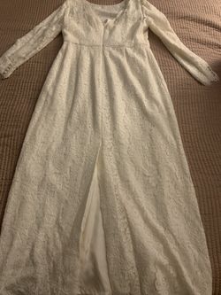 Wedding Dress Size 12  Brand J. Crew
