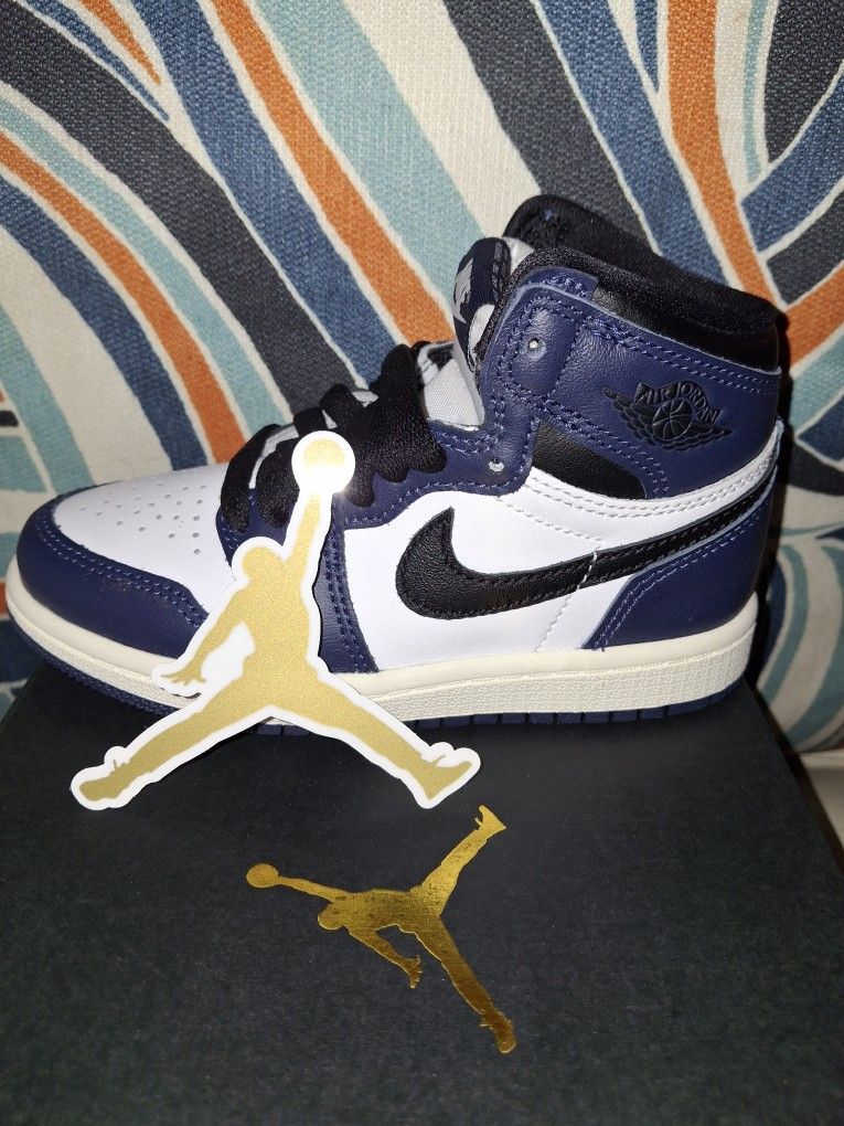Size 11c - Air Jordan 1 Retro OG High Midnight Navy