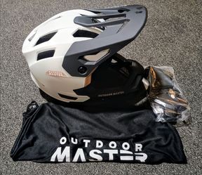 OutdoorMaster Full-Face Mountain Bike Helmet