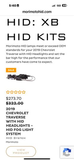 2019 hid light kit with bulbs