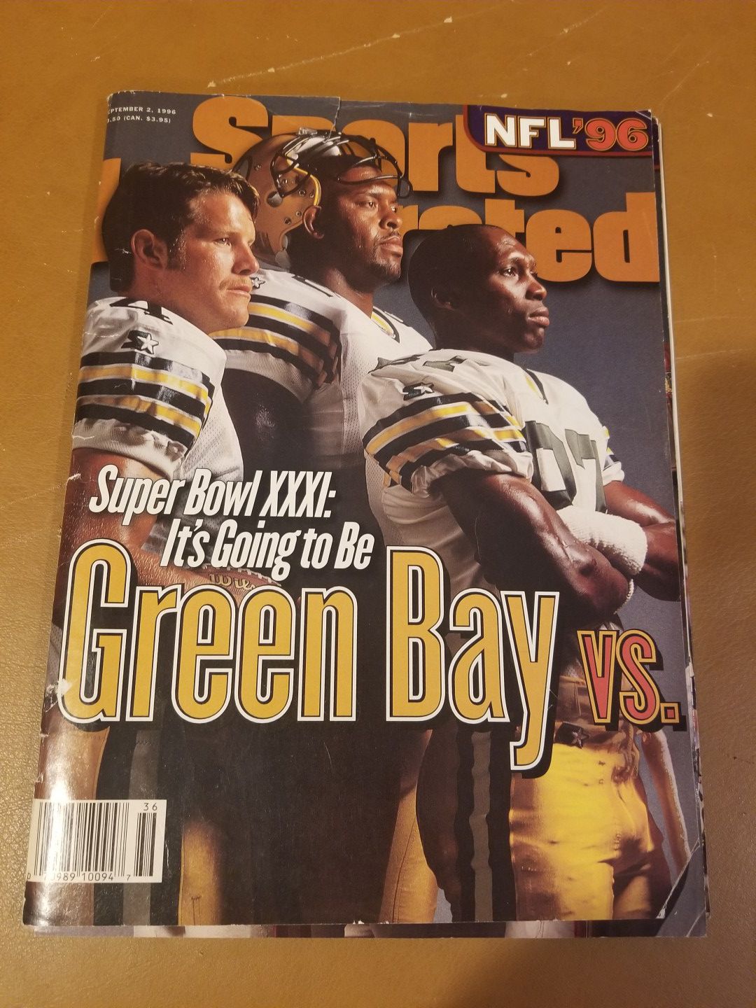Green Bay Packers Sports Illustrated Super Bowl XXXI Edition