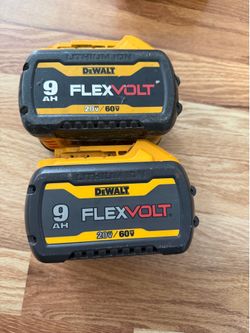 Dewalt 9ah FlexVolt