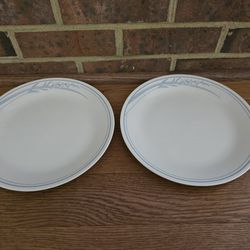 Corelle "Blue Lily" Dinner Plates (2)