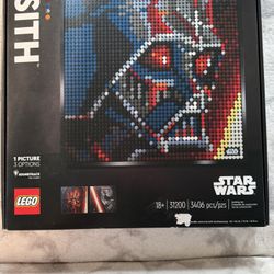 LEGO Art: Star Wars The Sith 31200 New Factory Sealed Retired