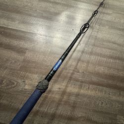 Cousins 8’ 25-50 jig stick style salt water fishing rod   Great condition