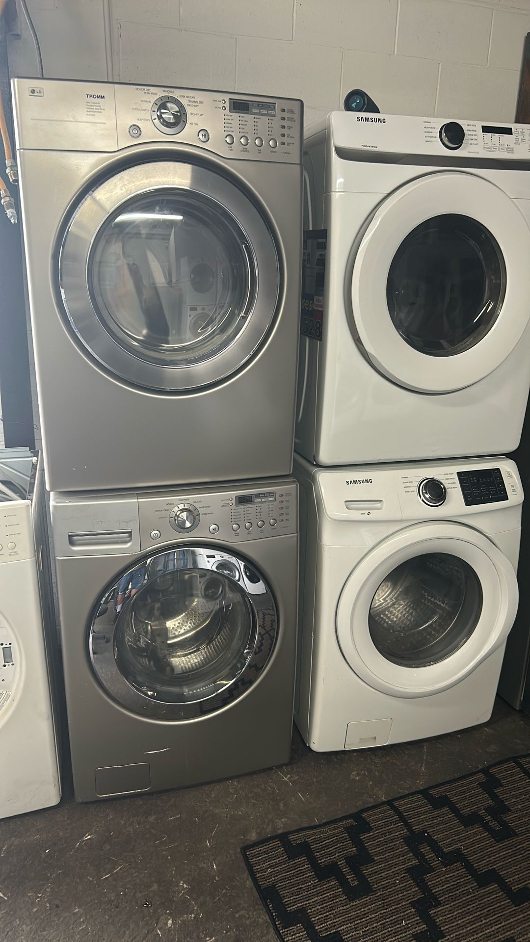 Washer And DRYER Delivery Free 4 Months Warranty 4 Meses De Garantía