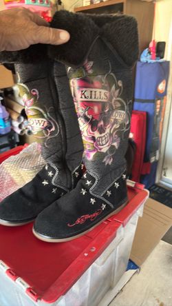 Don ed hardy women’s boots