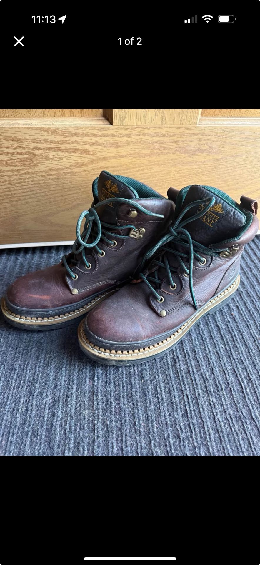 Georgia Boots (used) (9.5M)