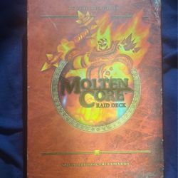World Of Warcraft TCG Molten Core Raid Deck Sealed Cards Unused