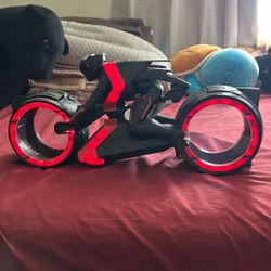 Tron Ares Disney Popcorn Bucket Motorcycle 