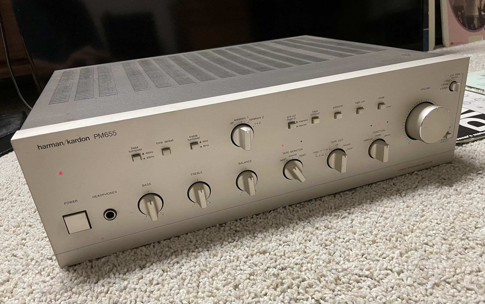 Harman Kardon PM 655 Stereo Integrated Amplifier