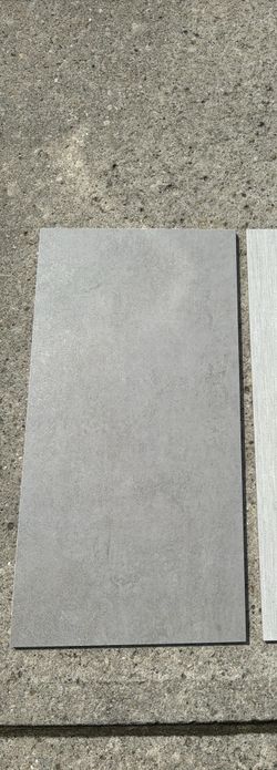 Gray Tile Aventis 12" x 24" Matte Porcelain Floor Tile For Bathroom Or Livingroom