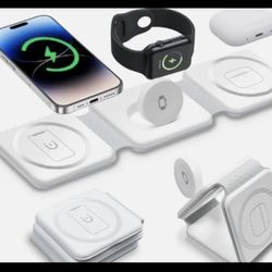 3 In 1 Foldable Wireless Charger For Apple 