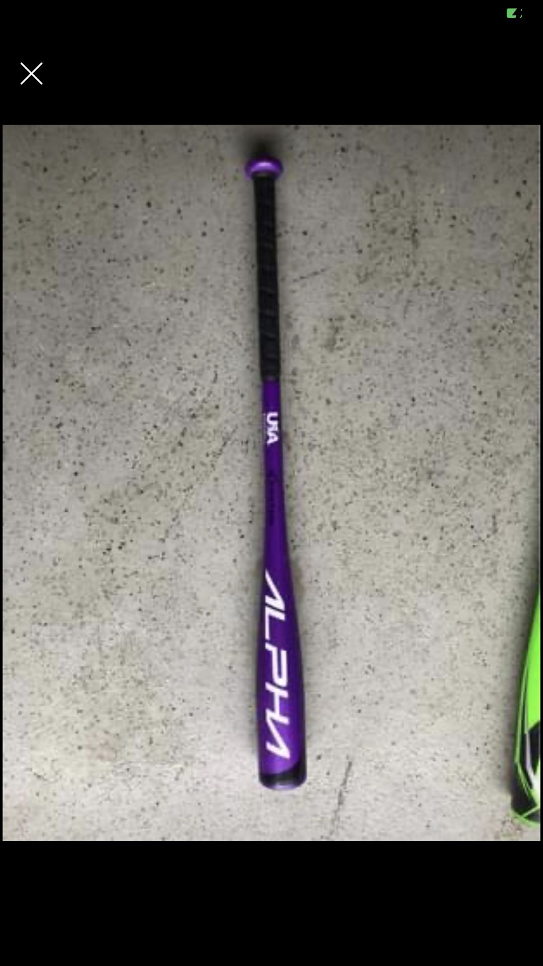 Rawlings 28” baseball bat