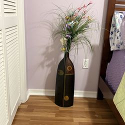 Decorative floor vase