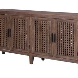 Solid Wool Costco Console Tiny Mirrored Squares Very Elegant  