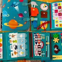 Loma Linda* Montessori / Toddler/ Neurodivergent child  Busy Book