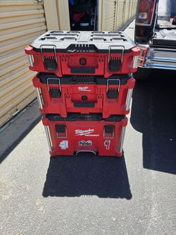 3 piece Milwaukee pack out setup
