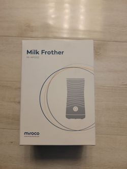 NEW Miroco MI-MF002 Electric Milk Steamer and Frother Black