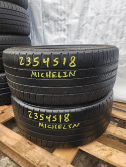 235 45ZR 18 MICHELIN PILOT SPORT TIRES 2354518 USED TIRES (PAIR) MOUNT BALANCE INCLUDED