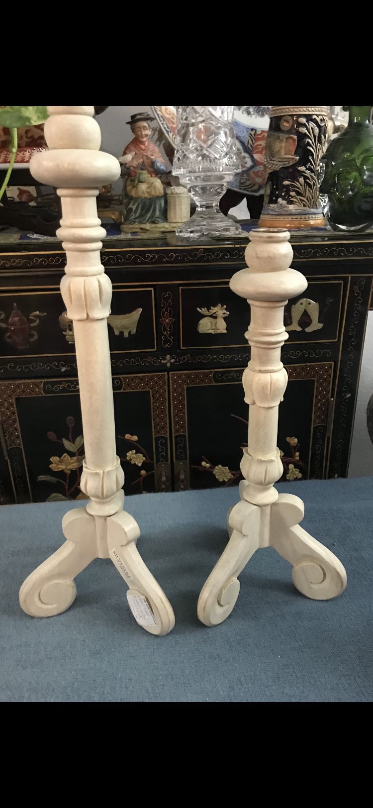 Two Candle Holders 