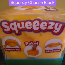 New, Sunny Days, Squeezy Cheese Block $16