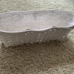 Decorative White Basket