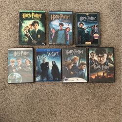 Harry potter movies 2-8